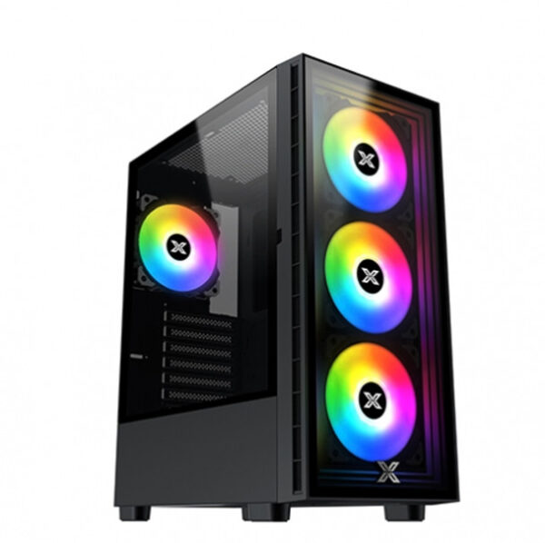 Xigmatek EN49790 Phantom Mid Tower Gaming Case 4fans RGB | EN49790