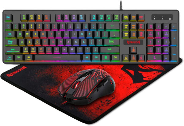 REDRAGON S107 3 IN 1 COMBO, Keyboard , Mouse