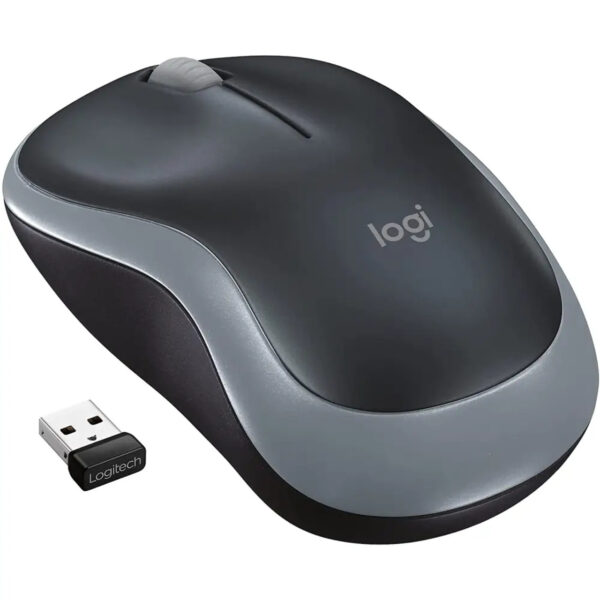 Logitech M185 Wireless Mouse - Black
