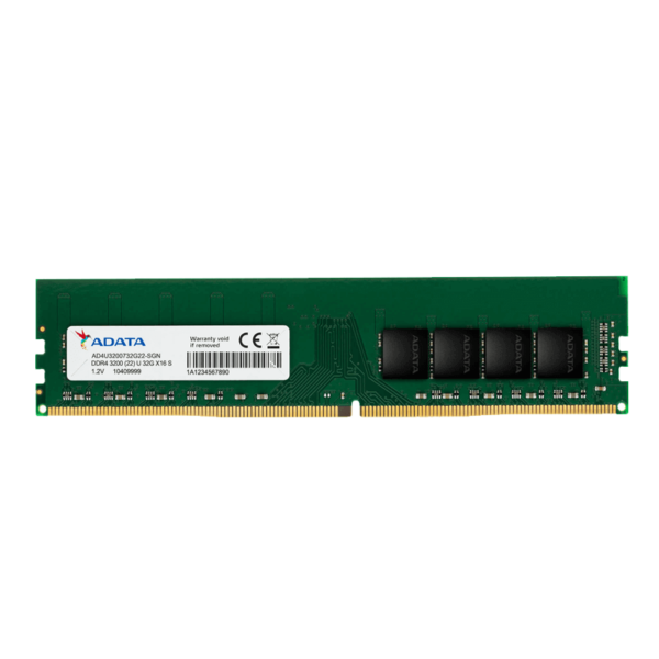 ADATA MEMORY DESKTOP 16GB DDR4 3200MHZ LONGDIMM AD4U320016G22-SGN