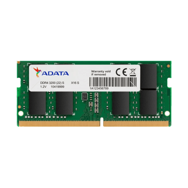 ADATA MEMORY LAPTOP 8GB DDR4 3200MHZ SODIMM AD4S32008G22-SGN