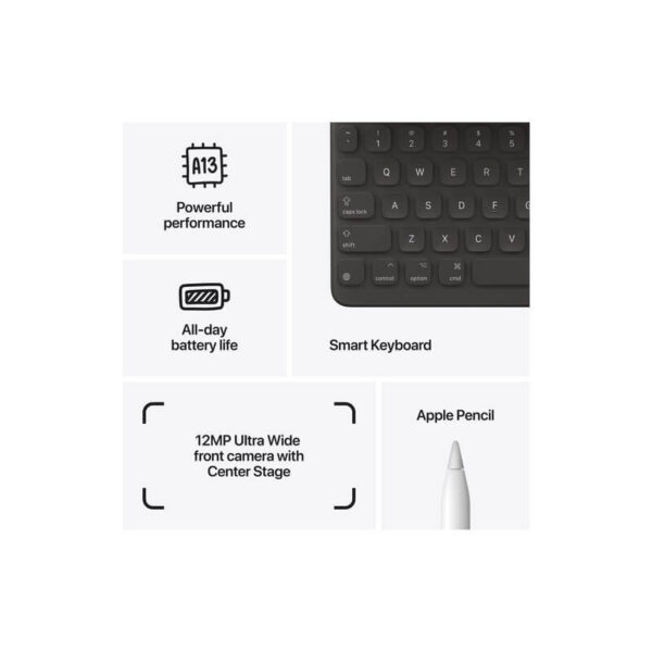 APPLE 10.2 IPAD 9TH GEN, 64GB, WI-FI, MK2L3 SILVER