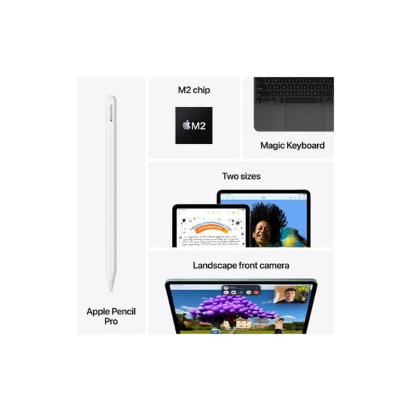 APPLE 13 IPAD AIR M2 CHIP 128GB, WI-FI, MV293 STARLIGHT