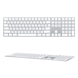 APPLE MAGIC KEYBOARD WITH NUMERIC KEYPAD WHITE MQ052LL