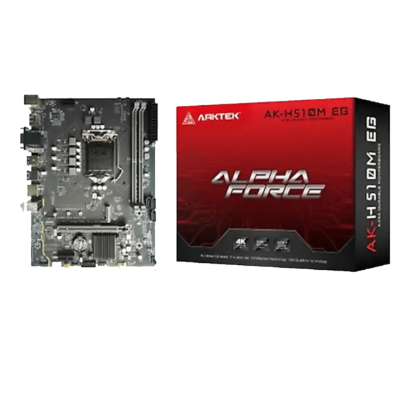 ARKTEK MOTHERBOARD H510M EG DDR4 LGA1200 AK-H510M-EG