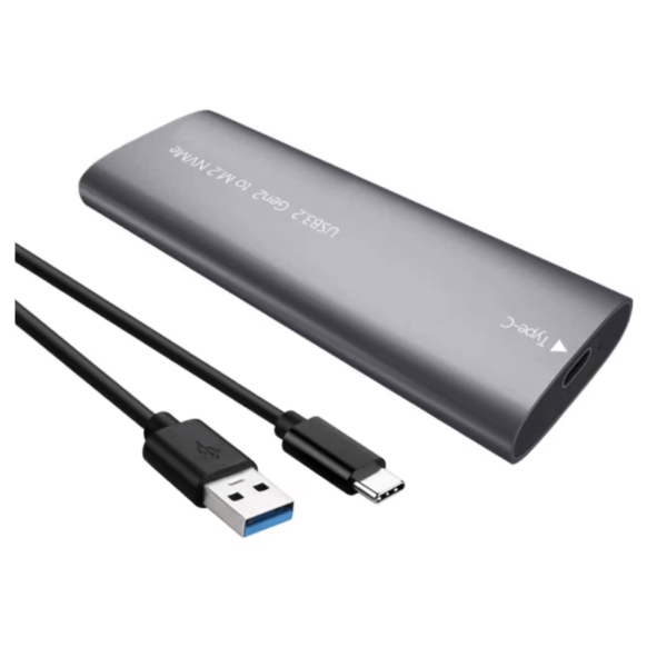 BOARD-X HDD ENCLOSURE M.2 NVME USBUSB-C TO USB-C ALUMINIUM