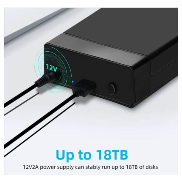 BOARD-X HDD ENCLOSURE SATA 3.5 & 2.5 INCH USB 3.0 12V POWER DOCKING STATION