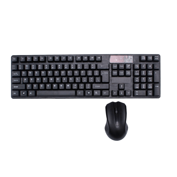 BOARD-X KEYBOARD MOUSE COMBO TJ-808 ENAR WIRELESS BLACK