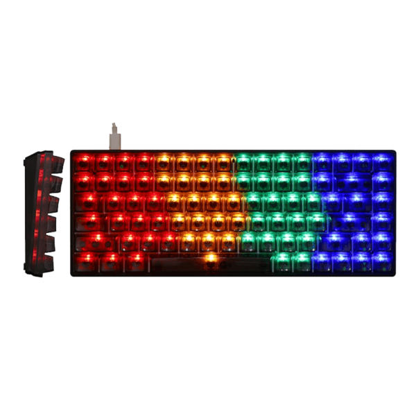 JEDEL KEYBOARD KL123 EN WIRED USB-C GAMING MECHANICAL RGB