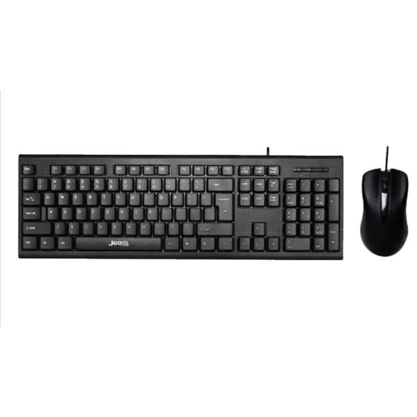 JEDEL KEYBOARD MOUSE COMBO G17 ENAR WIRED BLACK