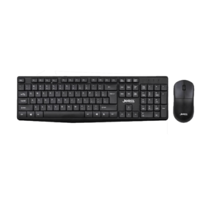 JEDEL KEYBOARD MOUSE COMBO WS790 ENAR WIRELESS BLACK