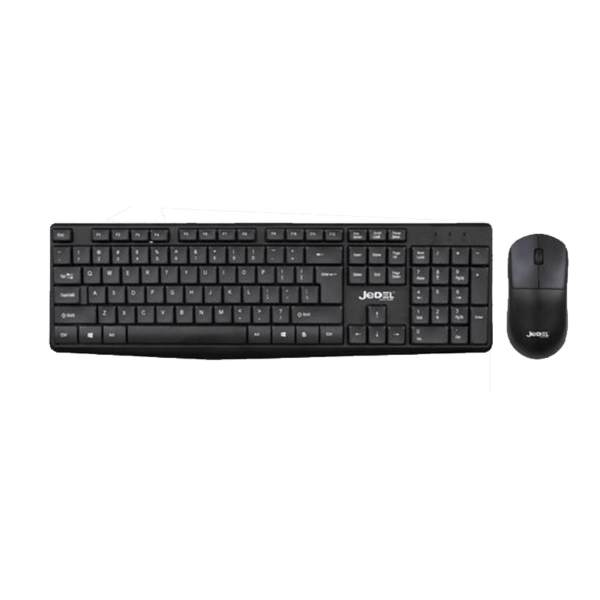 JEDEL KEYBOARD MOUSE COMBO WS790 ENAR WIRELESS BLACK