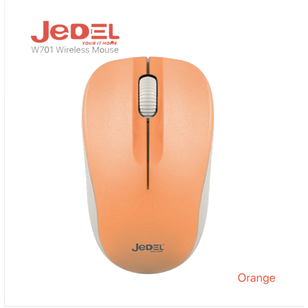 JEDEL MOUSE W701 2.4GHZ WIRELESS 1000 DPI 3 BUTTONS