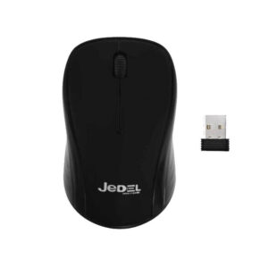 JEDEL MOUSE W920 2.4GHZ WIRELESS 1000 DPI 3 BUTTONS BLACK