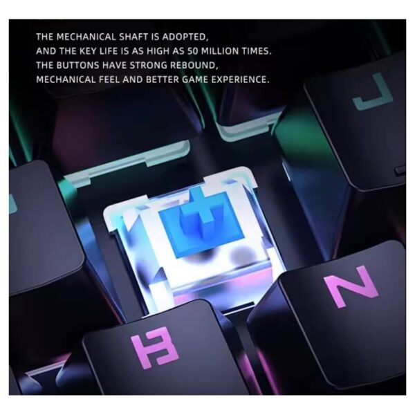 JERTECH KEYBOARD JK520 EN WIRED GAMING MECHANICAL RGB