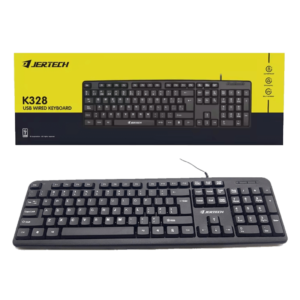 JERTECH KEYBOARD K328 ENAR WIRED BLACK