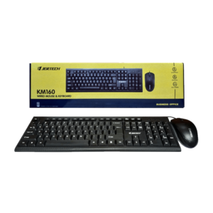 JERTECH KEYBOARD MOUSE COMBO KM160 ENAR WIRED BLACK