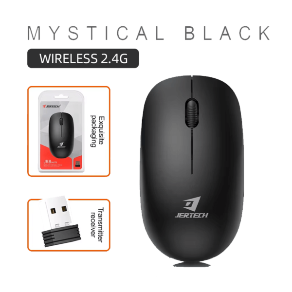 JERTECH MOUSE JR8 2.4GHZ WIRELESS 2400 DPI 3 BUTTONS