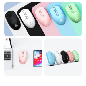 JERTECH MOUSE SM-02 2.4GHZ WIRELESS 1200 DPI 4 SILENT BUTTONS