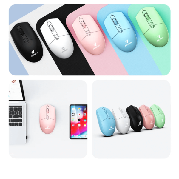 JERTECH MOUSE SM-02 2.4GHZ WIRELESS 1200 DPI 4 SILENT BUTTONS