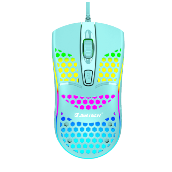 JERTECH MOUSE XP12 WIRED GAMING 3200 DPI 4 BUTTONS RGB