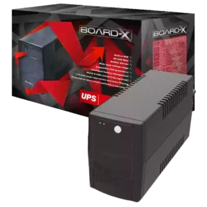 BOARD-X UPS OFFLINE 3000VA 1800W INTERNAL BATTERY 4X 12V/9AH