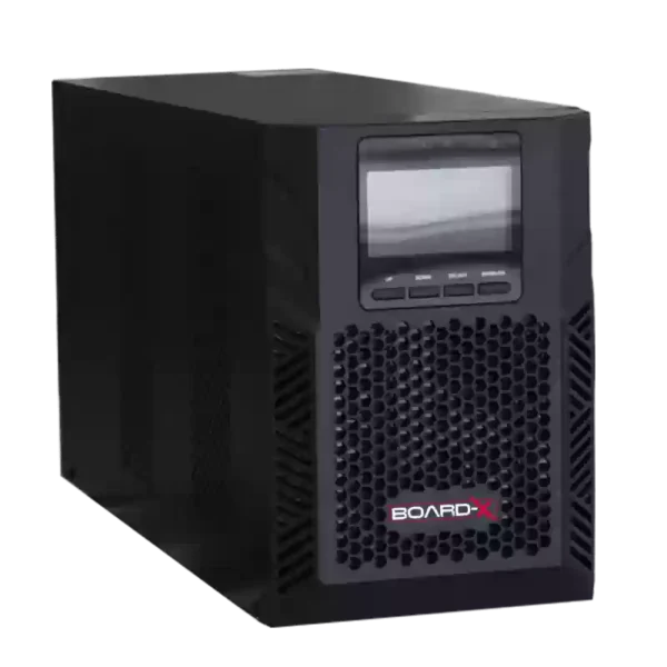 BOARD-X UPS ONLINE 6KVA 5400W EXTERNAL BATTERIES 16X 12V UP TO 150AH 192VDC