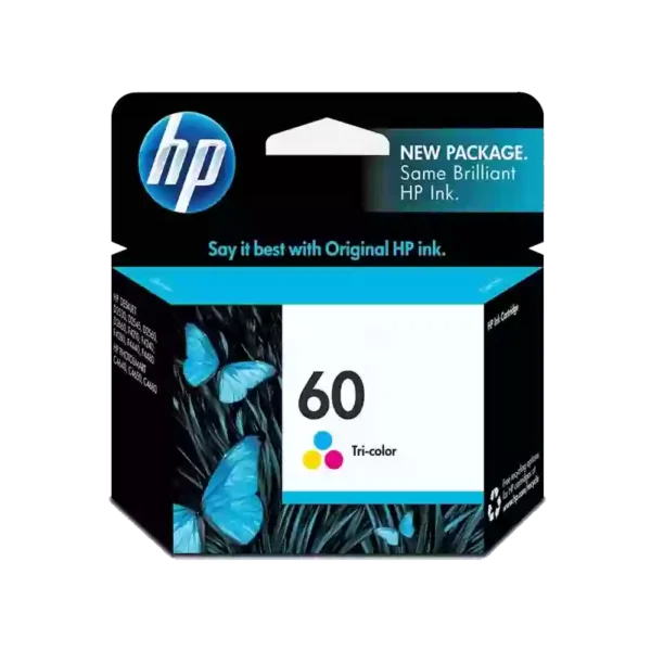 HP INK CARTRIDGE 60 TRICOLOR ORIGINAL