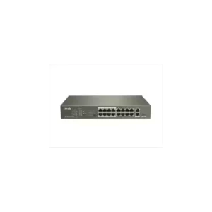 TENDA SWITCH SMART POE 18 PORTS 10100 (16 POE, 2 GIGABIT UPLINK1 SFP) TEF1118P-16-150W UNMANAGED RACK