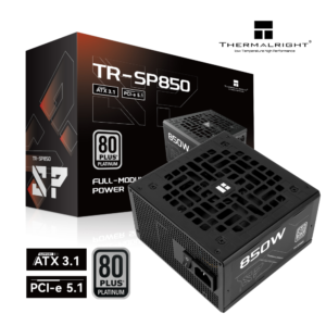Thermalright 850W Platinum Fully Modular Sleeved Cables ATX 3.1 Power Supply | TR-SP850