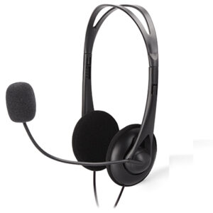 A4-Tech HS-6 Ichat Headset Two Jack Black | HS-6