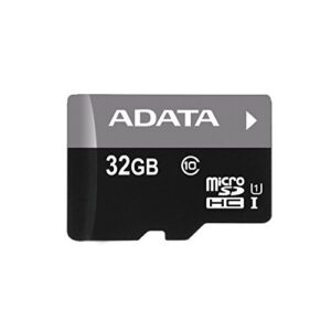 ADATA 32GB microSDHC/SDXC UHS-I U1 Class 10 Memory Card with Adapter | AUSDH32GUICL10-RA1