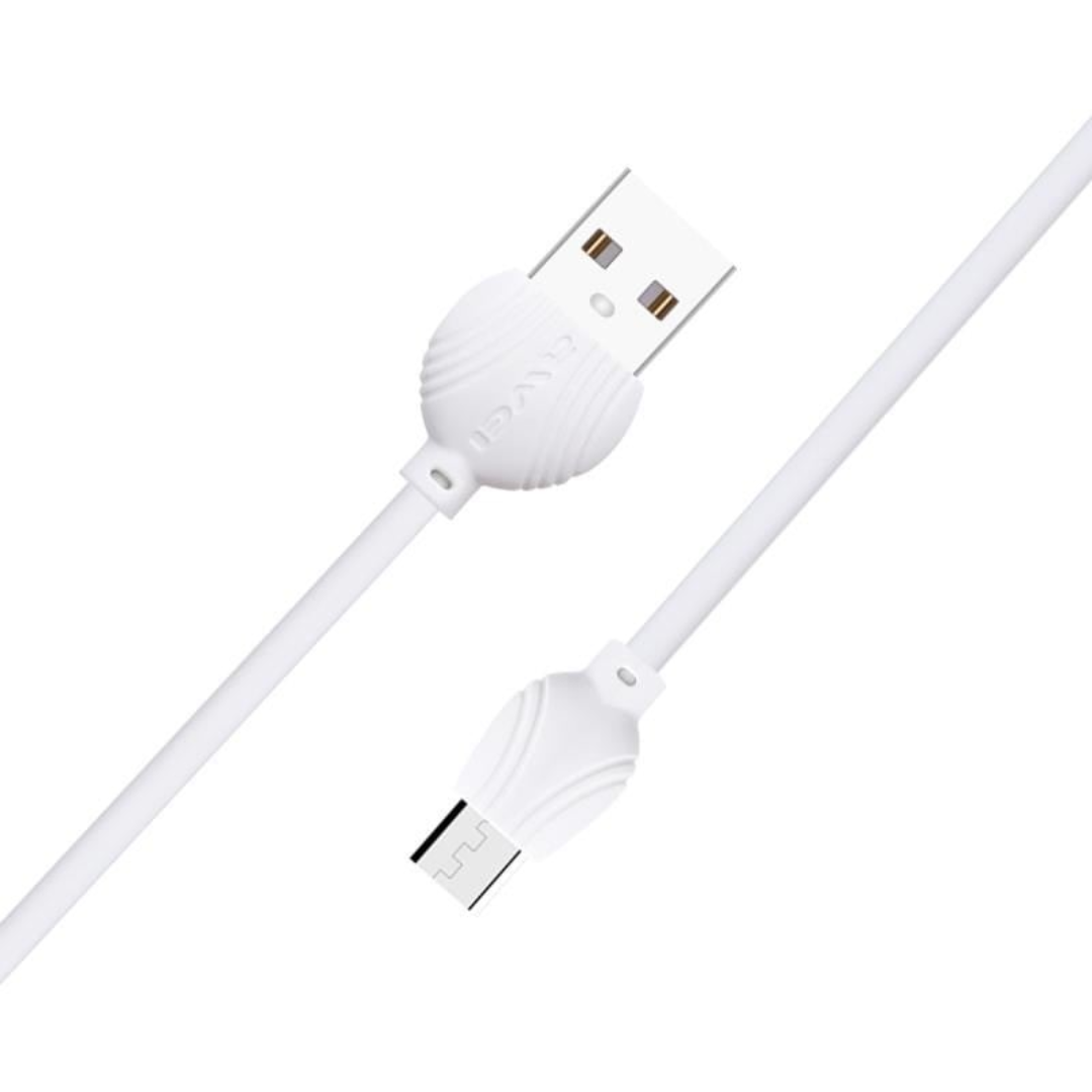 AWEI USB to Lightning Fast Charging Cable 100cm – White | CL-236L-WHITE
