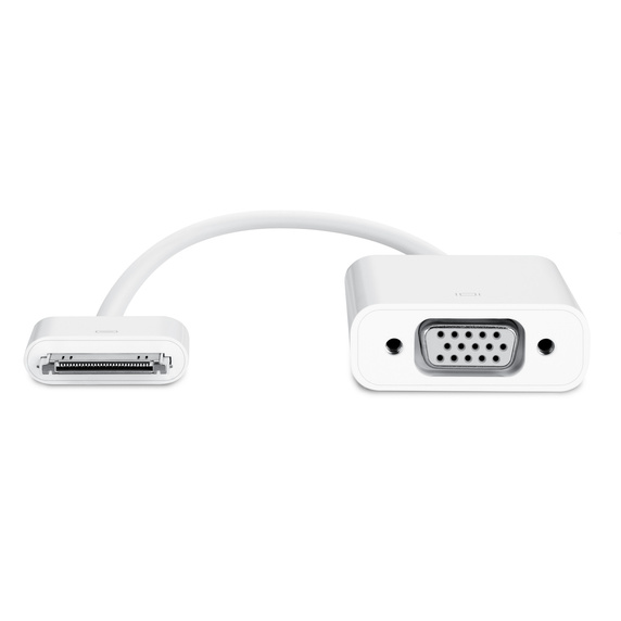 Apple 30pin to VGA Adapter (iPad/iPhone/iPod) | MC552