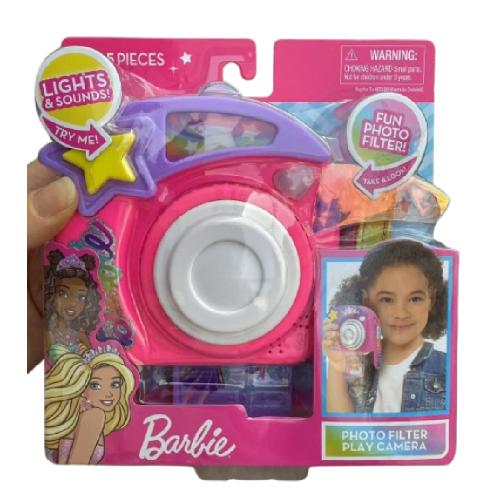 Barbie Photo Filter Play Camera with Lights & Sounds | 63646