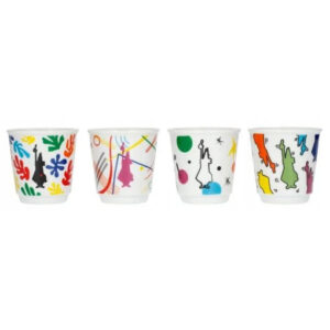 Bialetti Y0TZ109 Espresso 4 Pcs Porcelain Cup | BIAY0TZ109