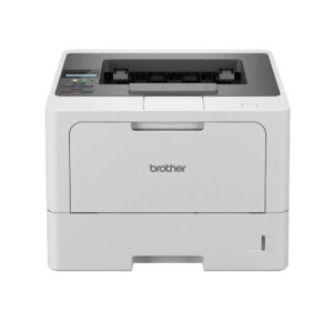 Brother 48ppm Duplex Monochrome Laser Printer with Gigabit Ethernet 512MB 6K Toner and 1,290-Sheet Capacity | HL-L5210DN