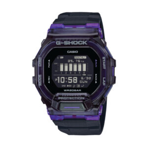 Casio G-SHOCK Bluetooth Digital Men Watch - Black / Purple | GBD-200SM-1A6DR