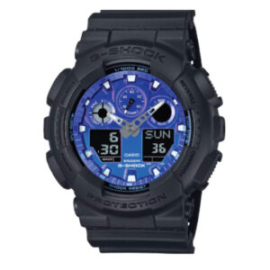 Casio G-SHOCK Flame Inside Men Analog-Digital Watch - Black | GA-100FL-1ADR