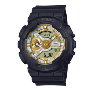 Casio G-SHOCK Casual Men Analog-Digital Watch - Black, Silver & Gold | GA-110CD-1A9DR