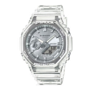 Casio G-SHOCK Analogue-Digital Men Watch - Transparent | GA-2100BM-7A8DR