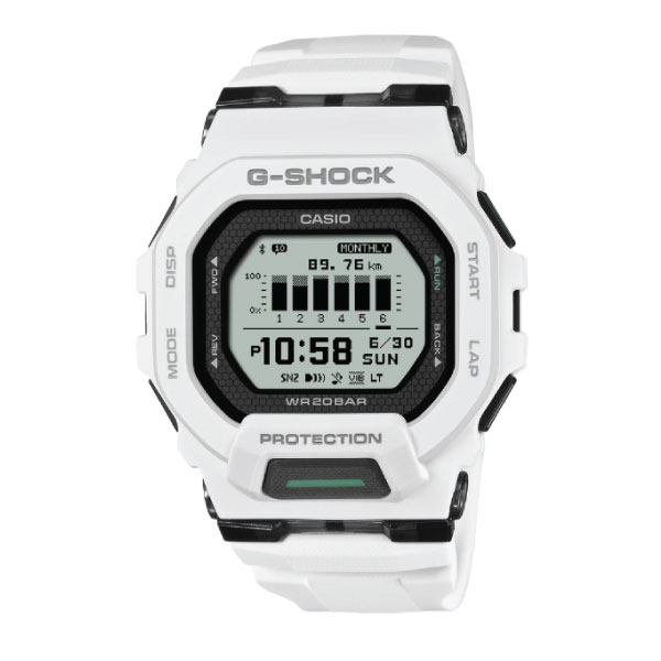 Casio G-SHOCK Bluetooth Digital Men Watch - White | GBD-200-7DR