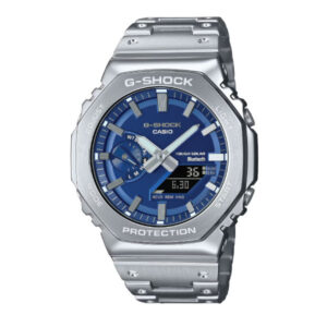 Casio G-SHOCK Full Metal Solar Men Watch - Blue & Silver | GM-B2100AD-2ADR