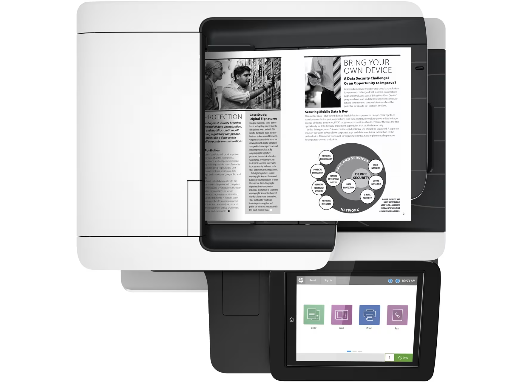 HP LaserJet Enterprise MFP M528dn Printer | 1PV64A