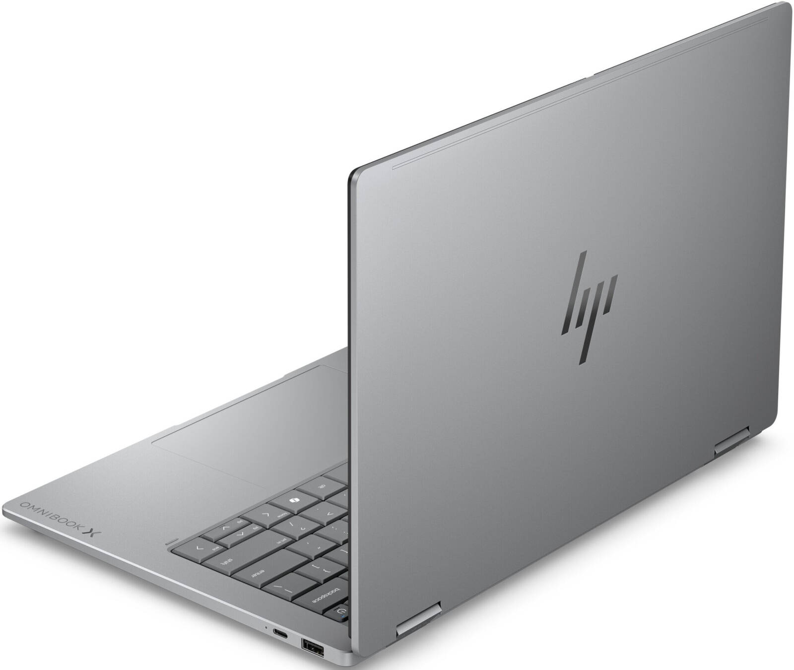 HP OmniBook X Flip 14 - Core Ultra 7 Series 3 - 16GB RAM - 1TB SSD - 14" 2K OLED Touchscreen 2-in-1 Laptop - Meteor Silver | 14-KB0023DX