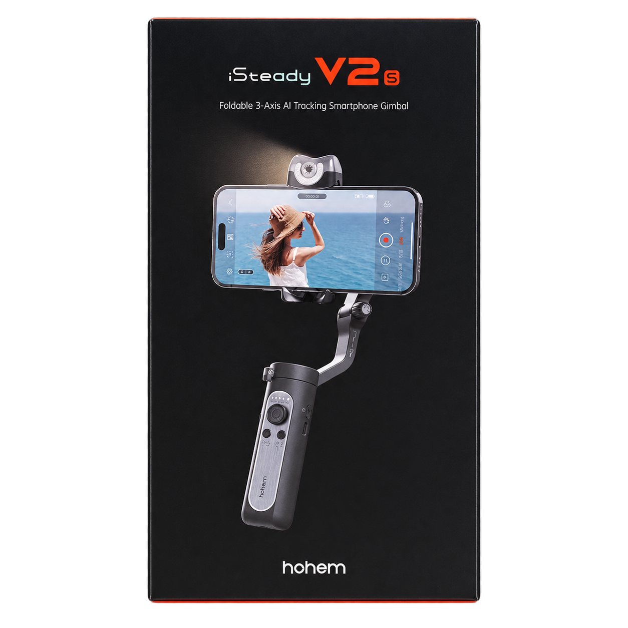Hohem iSteady V2s Foldable 3-Axis AI Tracking Smartphone Gimbal | V2S