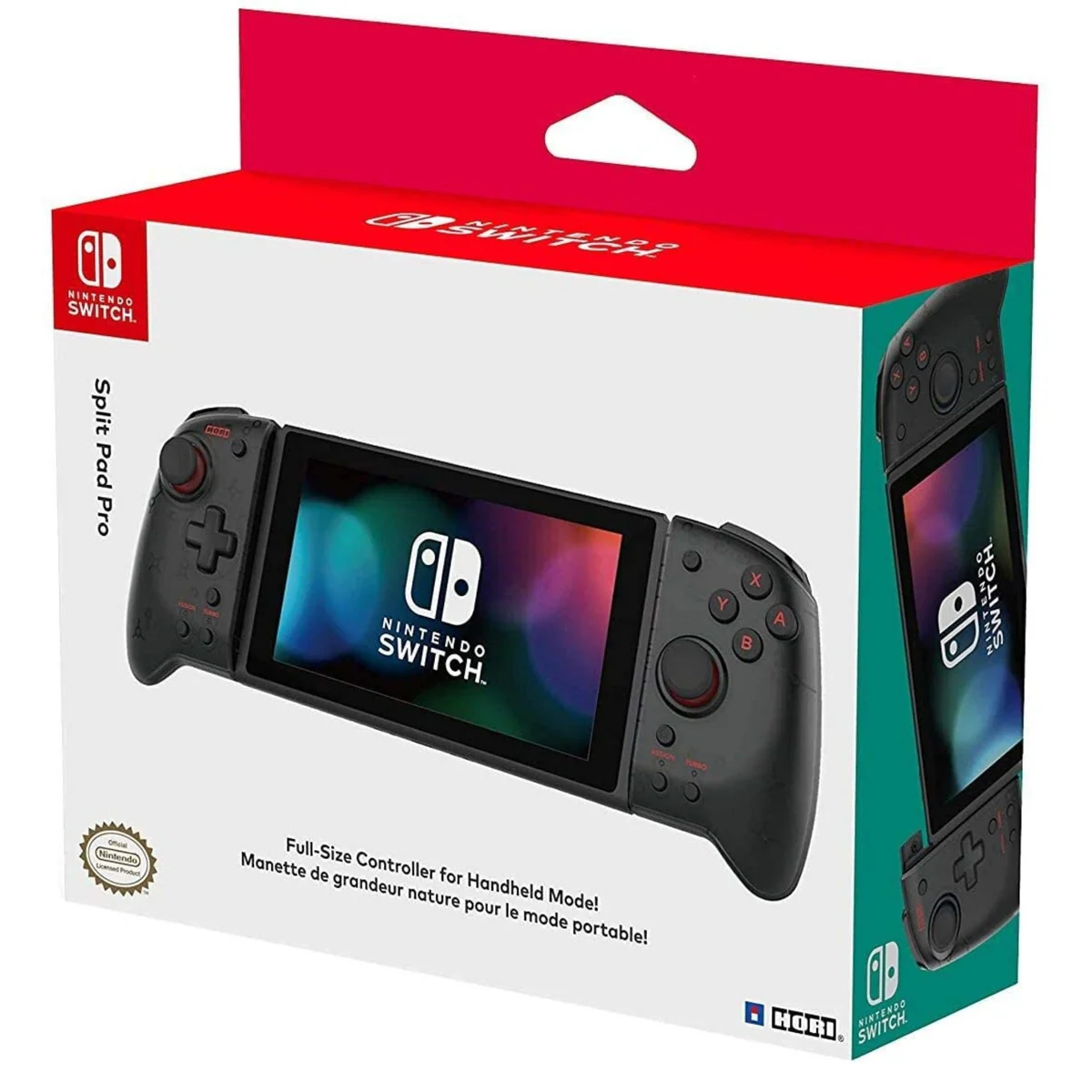 Hori Nintendo Switch Split Pad Pro - Translucent Black