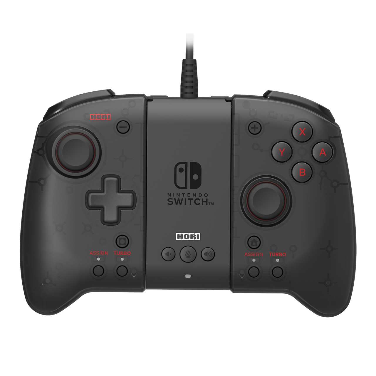 Hori Nintendo Switch Split Pad Pro - Translucent Black