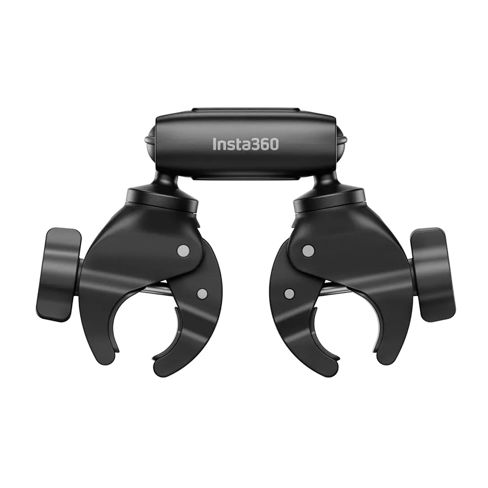 Insta360 Motorcycle Selfie Stick Support Clamp | Action Camera Mount