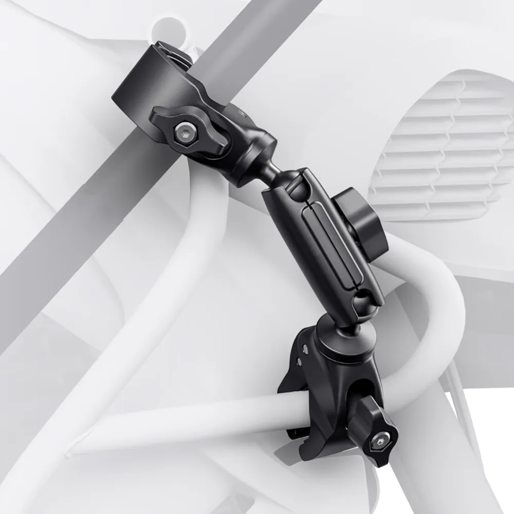 Insta360 Motorcycle Selfie Stick Support Clamp | Action Camera Mount
